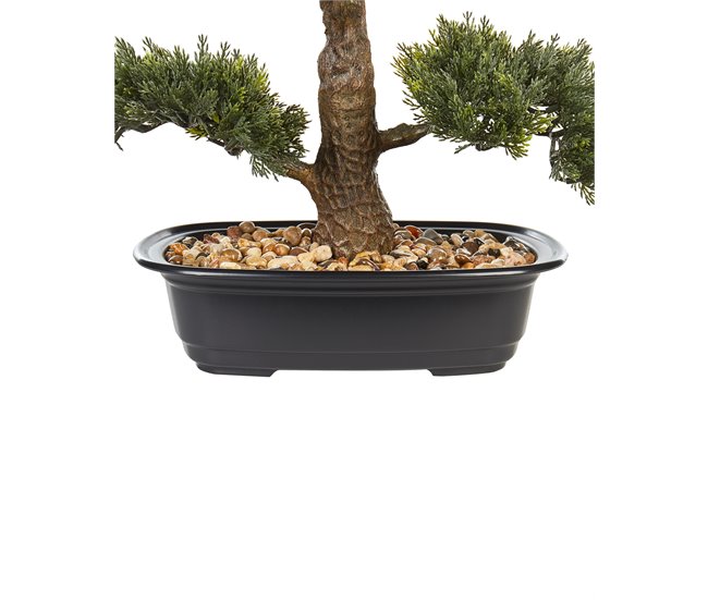 Beliani Planta artificial Bonsái Verde