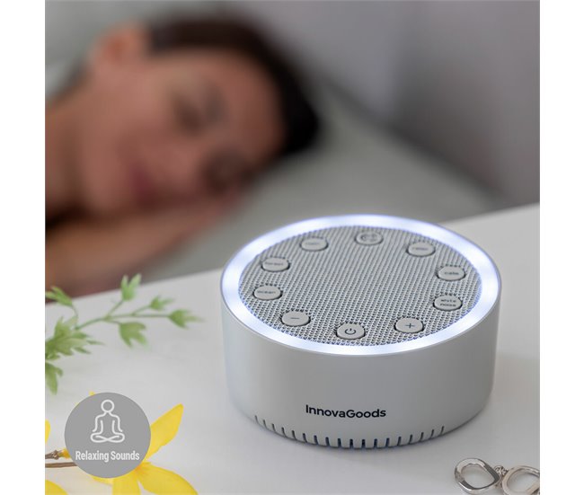 Máquina de Ruido para Dormir Gris