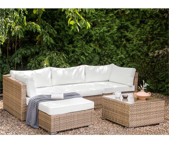 Beliani Conjunto de jardín SANO Arena