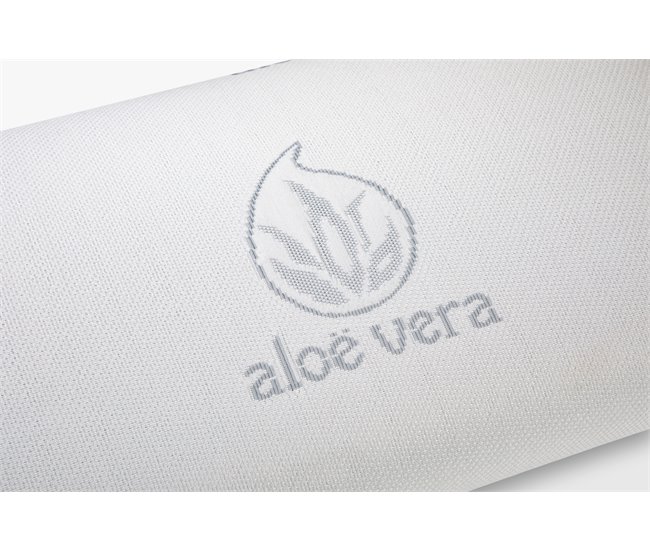 Pack de 2 Almohadas Viscoelásticas Con Tratamiento de Aloe Vera Blanco