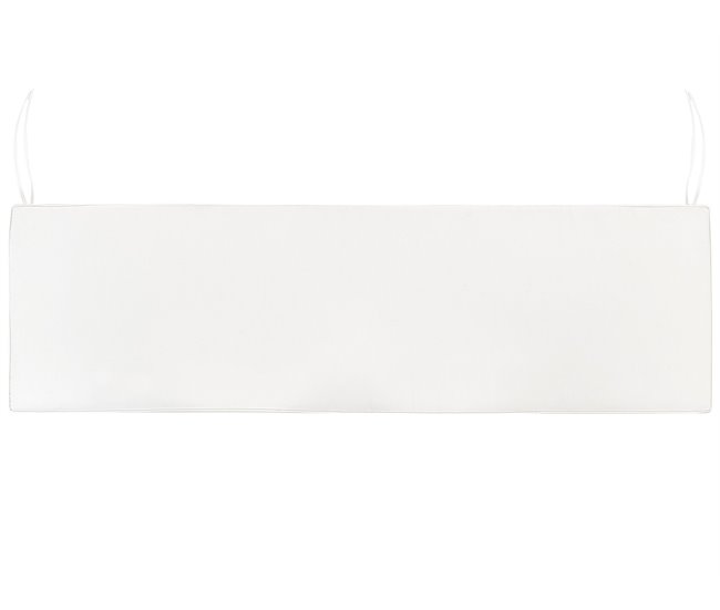 Beliani Cojines de asiento VIVARA Blanco/ Beige