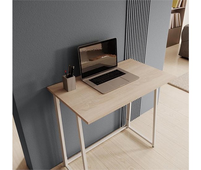 Escritorio Dormitorio Oficina Gala Muebles Bonitos Blanco/ Madera