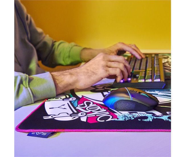 Alfombrilla Gaming ESG Sonic Graffiti Multicolor