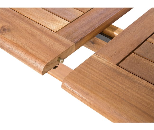 Beliani Conjunto de comedor MAUI Gris