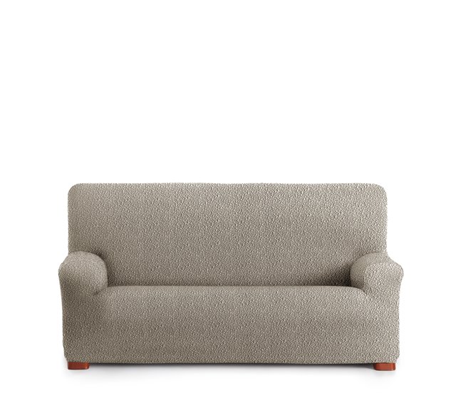 Conforama Funda Sofá Bielastica Adaptable Roc 4 Plazas (210-290 cm) Lino