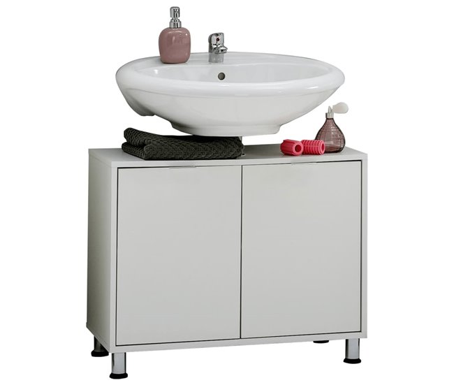 Armario De Lavabo Blanco