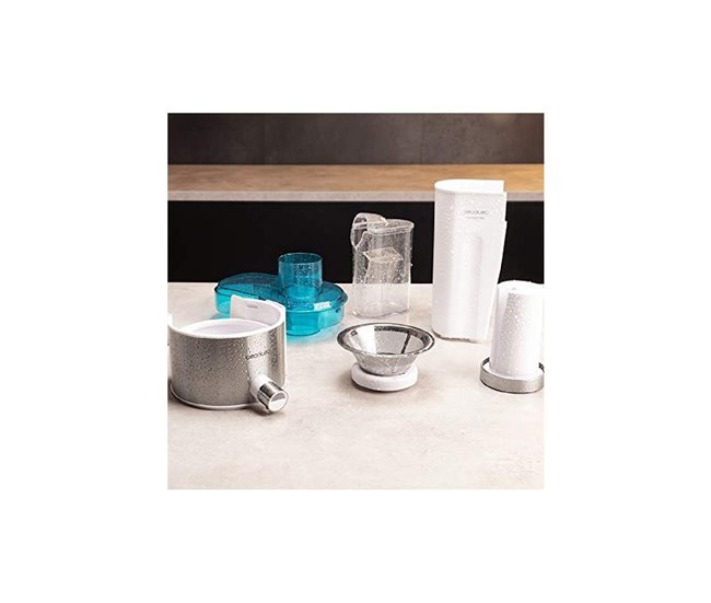 Cecotec Licuadora orbital Licuadora Xs Juice&Fresh 400 Titan Whit Plateado