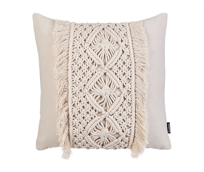 Beliani Cojín decorativo KALAM 45x45 Beige