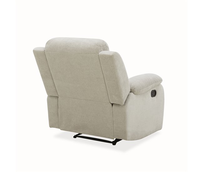 Sillón relax manual RYAN Gris Claro