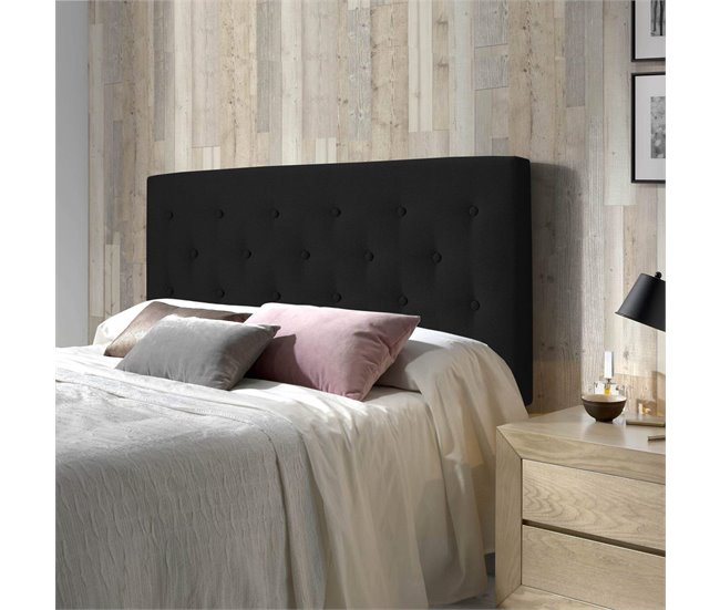 Cabecero tapizado Oslo Antracita 140 Antracita