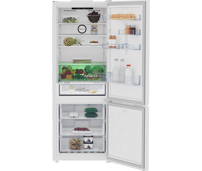 Frigorífico combi 1,92M 560L no frost BEKO B3RCNE564H Blanco