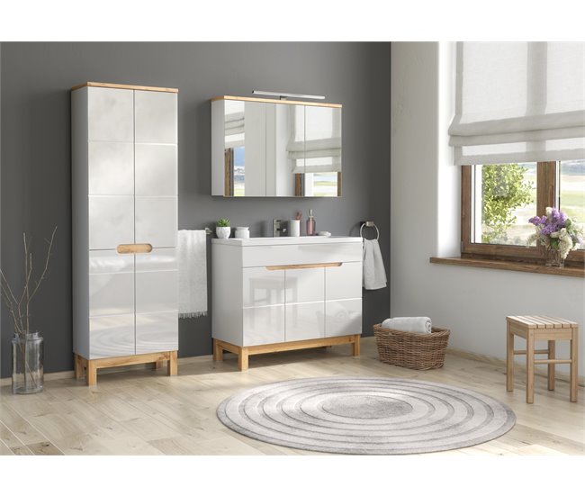 ARMARIO ALTO BALI 60 Blanco