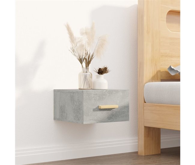 2 Mesitas de Noche de Pared 35 Blanco