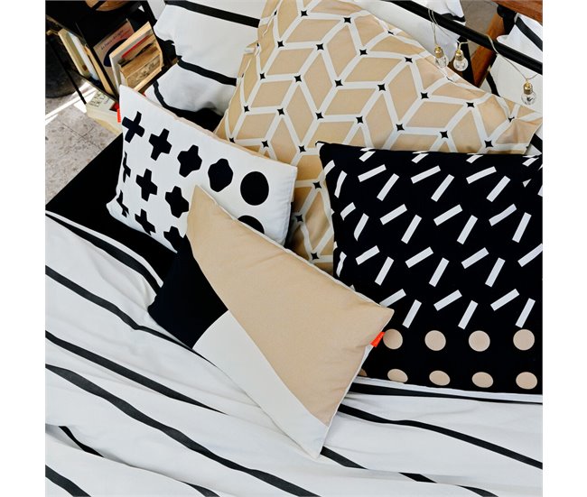 Funda de cojín Blanc Blush Sand Multicolor