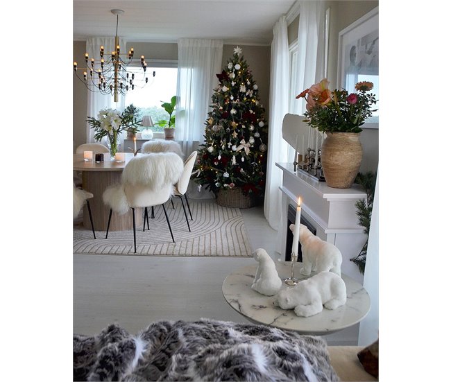 Beliani Árbol de Navidad HUXLEY Verde