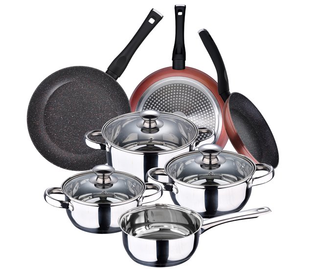 Batería 7 piezas Multicolor