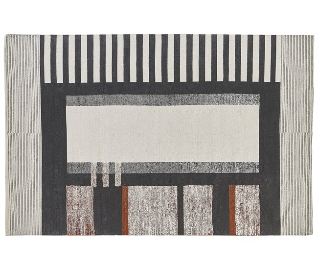 Beliani Alfombra de pelo corto KAKINADA 160x230 Multicolor