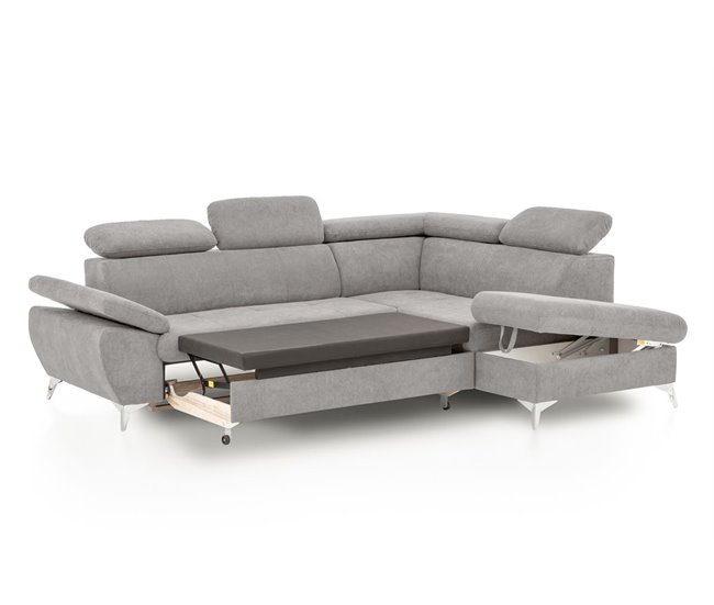 Rinconera con cama GISELA Gris Claro