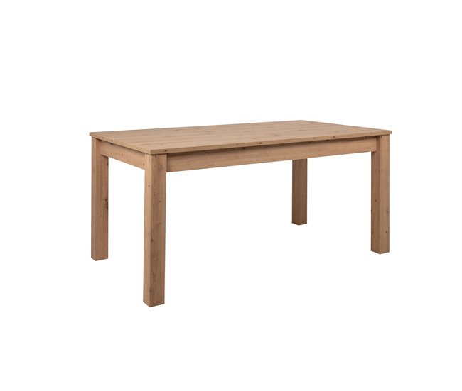 Mesa de comedor extensible BERGEN Roble