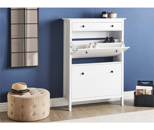 Beliani Zapatero GIBSON Blanco