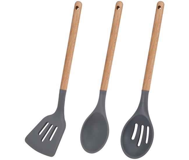 Batería de cocina 5 piezas Cromo