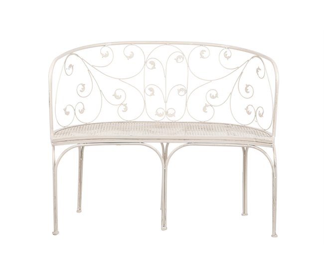Banco Hierro Adda Home Blanco