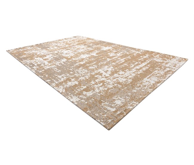 Alfombra CASA ECO sisal BOHO  vintage 2809 / antracita, alfombra 114x170 Crema