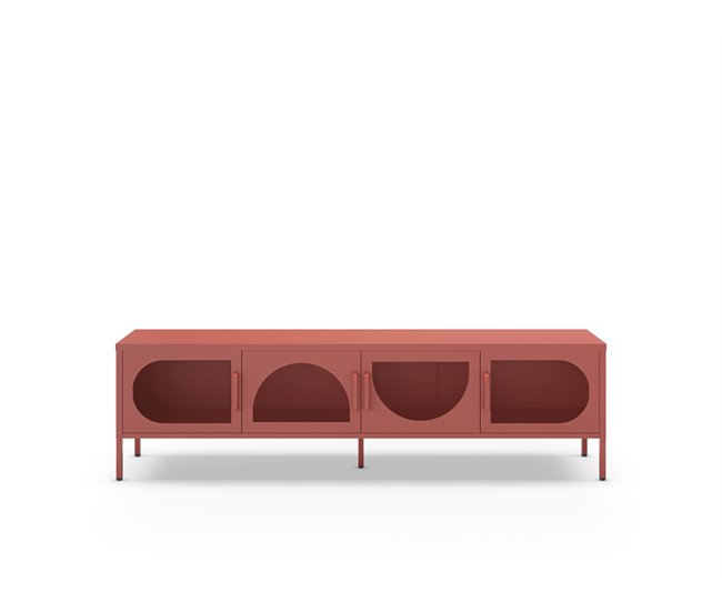 Mueble tv TAYRA 180cm Terracota