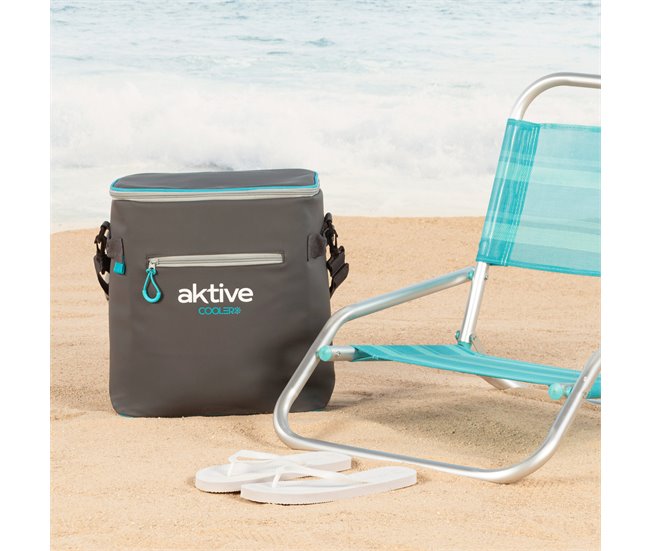 Aktive Bolsa térmica 23 litros de alto rendimiento Gris Azul