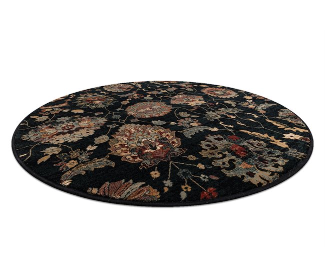 Alfombra de lana SUPERIOR circulo LATICA 200x200 Azul