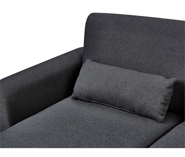 Beliani Sofá esquinero Poliéster OLLSTA Beige