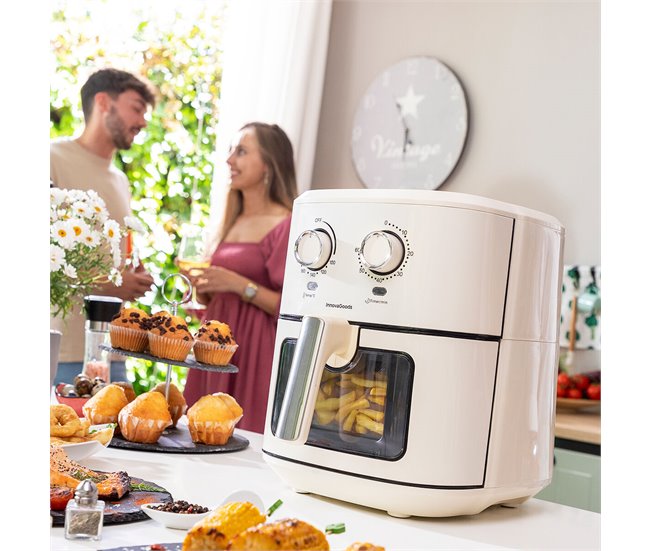 Freidora sin Aceite Vynner Pro 6500 Crema
