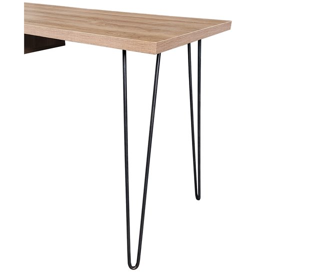 Mesa de escritorio PAMELA roble Marron