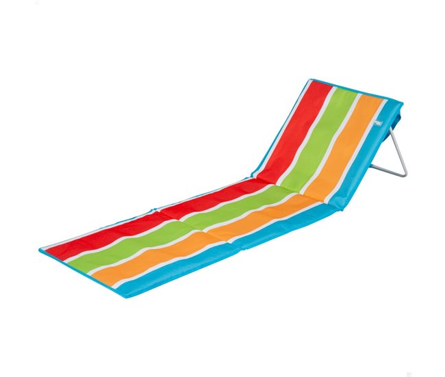 Aktive Esterilla playa con respaldo reclinable Multicolor