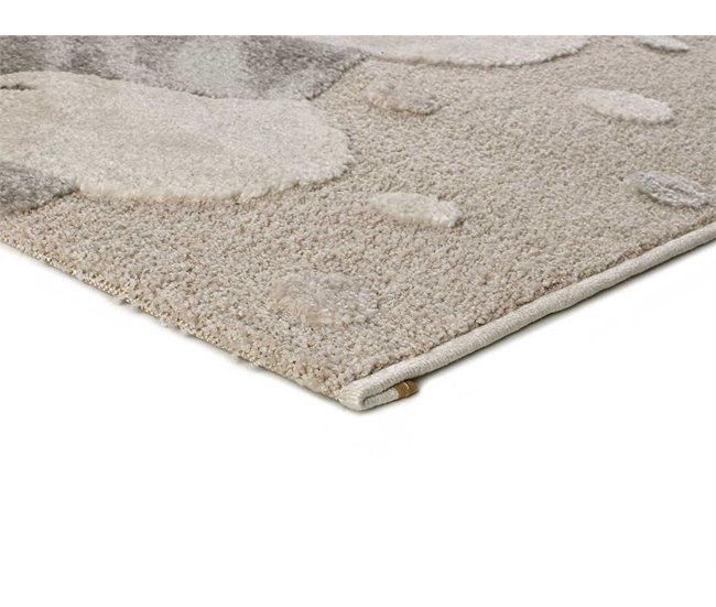 Alfombra infantil hipopótamo CLOWN - ATTICGO 120x170 Gris Claro