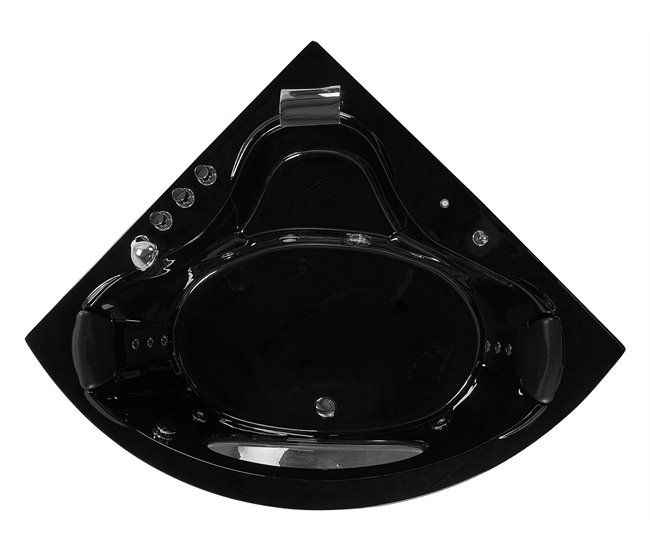 Beliani Bañera de interior TOCOA 146x205 Negro