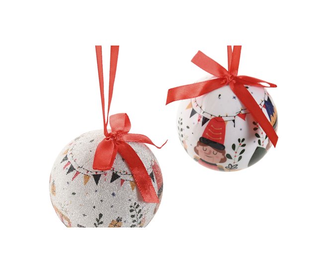 Bolas de Navidad Blanco