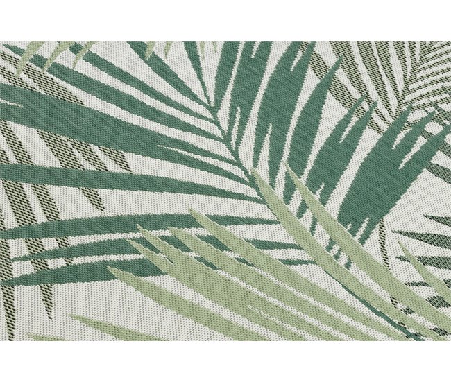 Alfombra de cuerda sisal COLOR Hojas Selva 160x230 Verde