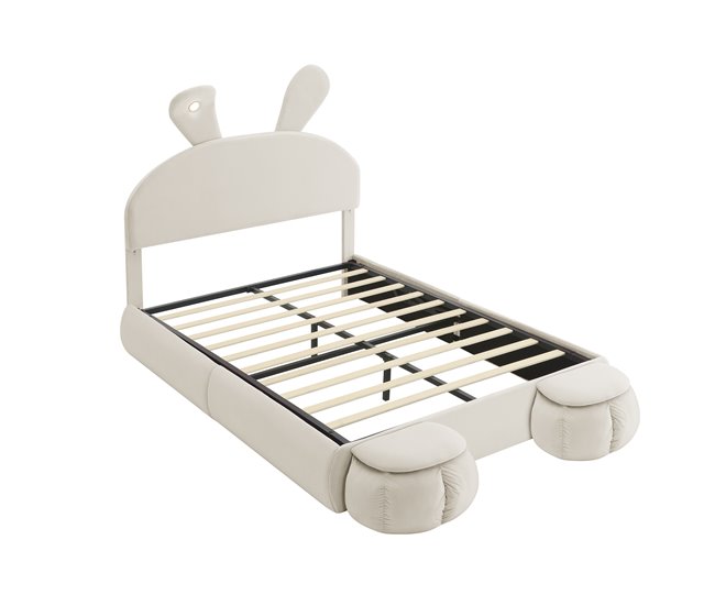 Camas de matrimonio 154x238 Beige