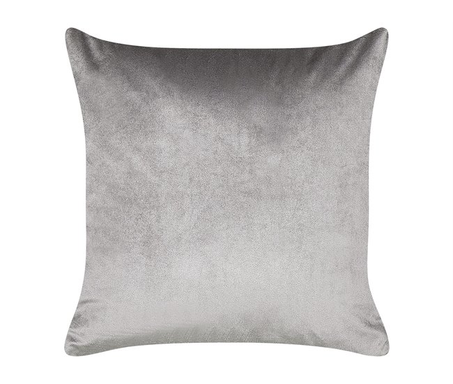 Beliani Cojín decorativo EINADIA Gris