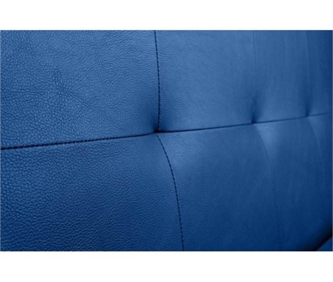 Cabecero Aster Polipiel 100 Azul