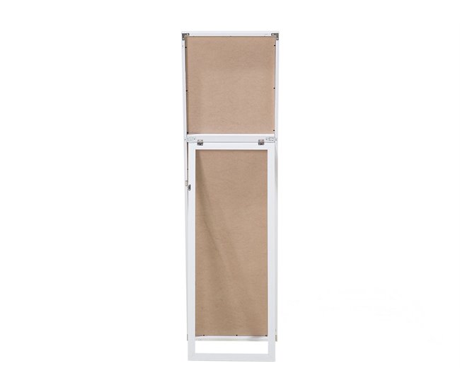 Beliani Espejo de pie TORCY 40x3 Blanco
