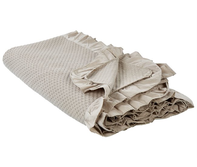 Beliani Cubrecama HATTON 