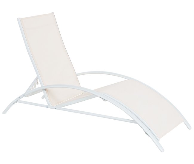 Beliani Tumbona GAETA Beige