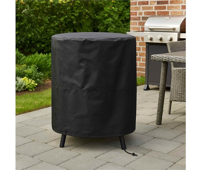 Fundas para Barbacoa Redonda Negro