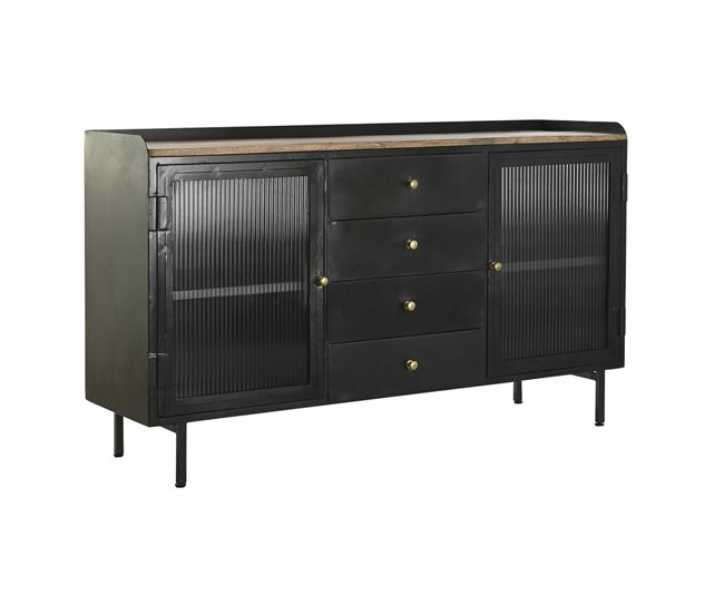 Aparador Negro/ Madera