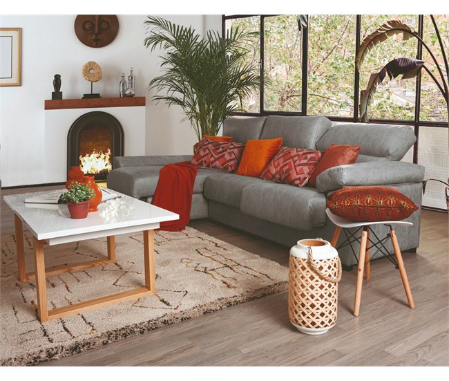 Chaise longue BEA Gris Claro