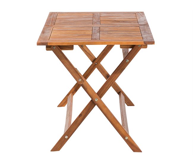 Beliani Conjunto de comedor CENTO Marron