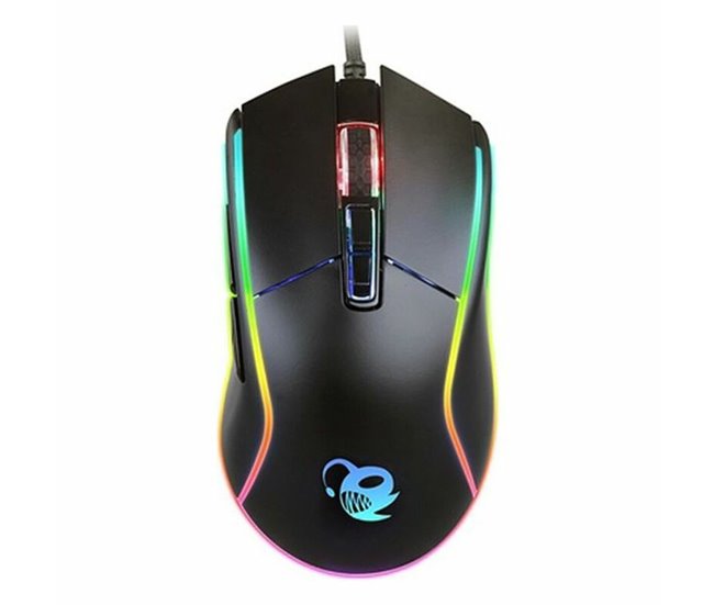 Ratón Gaming con LED DeepDarth Negro