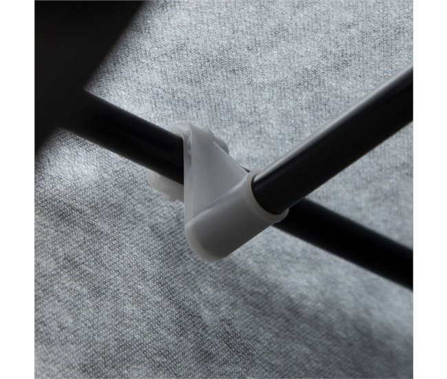 Armario de Tela Tela no Tejido, Acero HOMCOM Gris